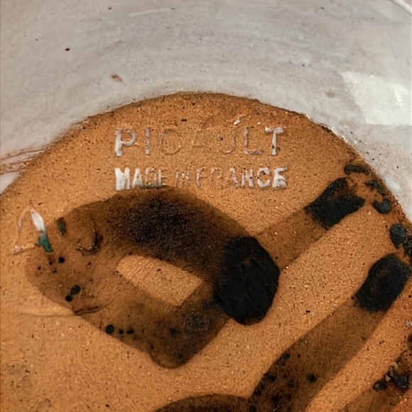 Robert Picault Ramekin Mid-Century Ceramic From Vallauris France - Picture 7 of 12